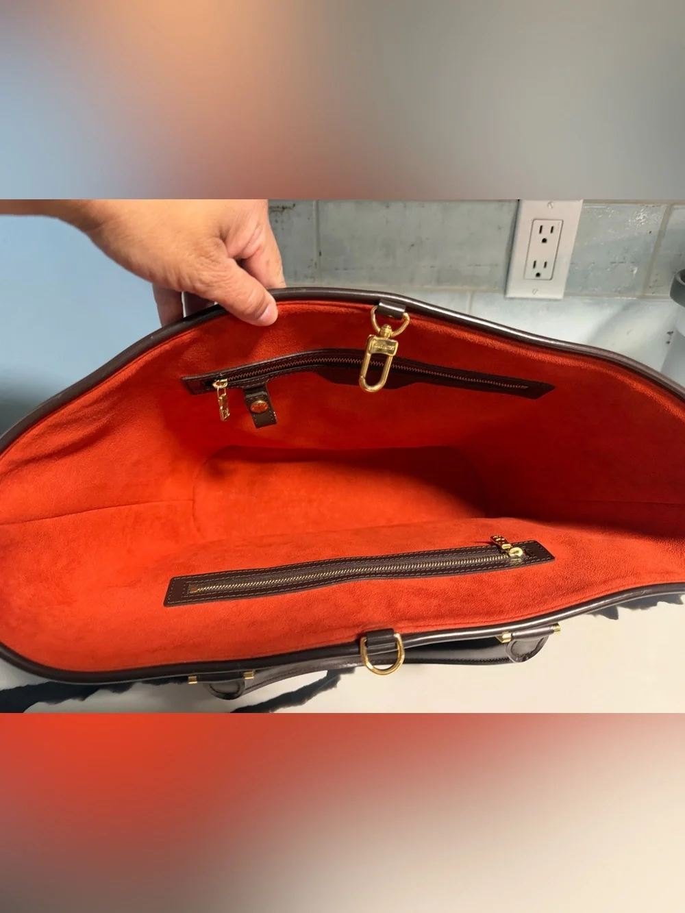 Authentic Louis Vuitton Monesque GM Tote | Excellent Condition | Made in France